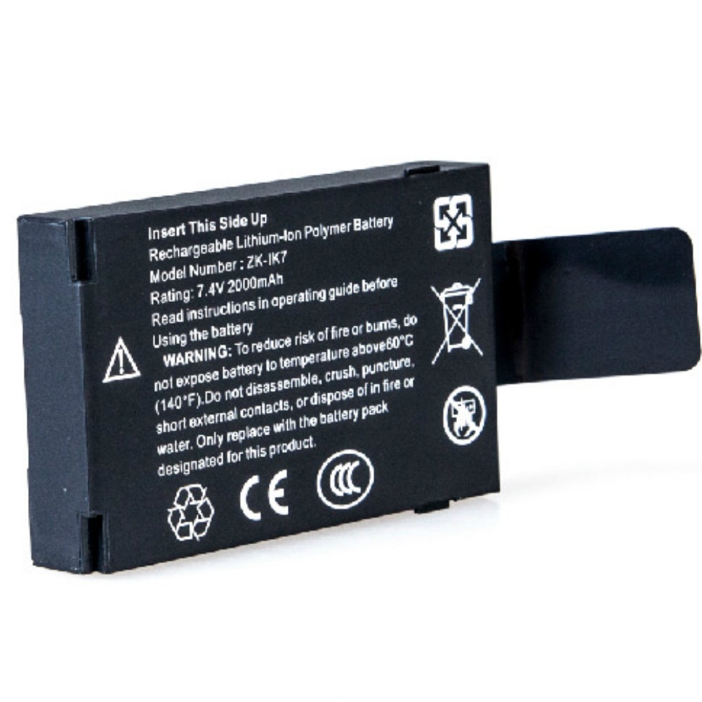 ZKTECO Rechargeable Lithium-ion Polymer Battery Working 4-6 Hours uface202 uface302 In01 In01A iclock700 iclock880 Mubtibio800