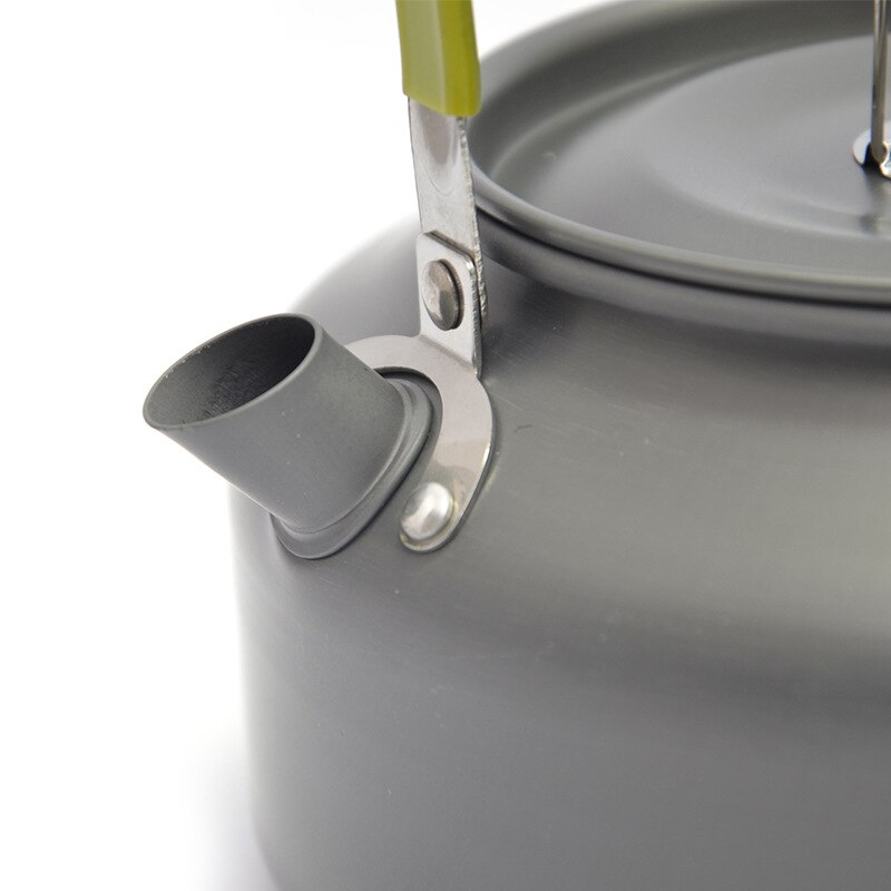 Stainless Steel Coffee Maker Pot Outdoor Camping Stovetop Tea Kettle Water Pot Espresso Percolator 0.8L/1.2L Coffee Maker