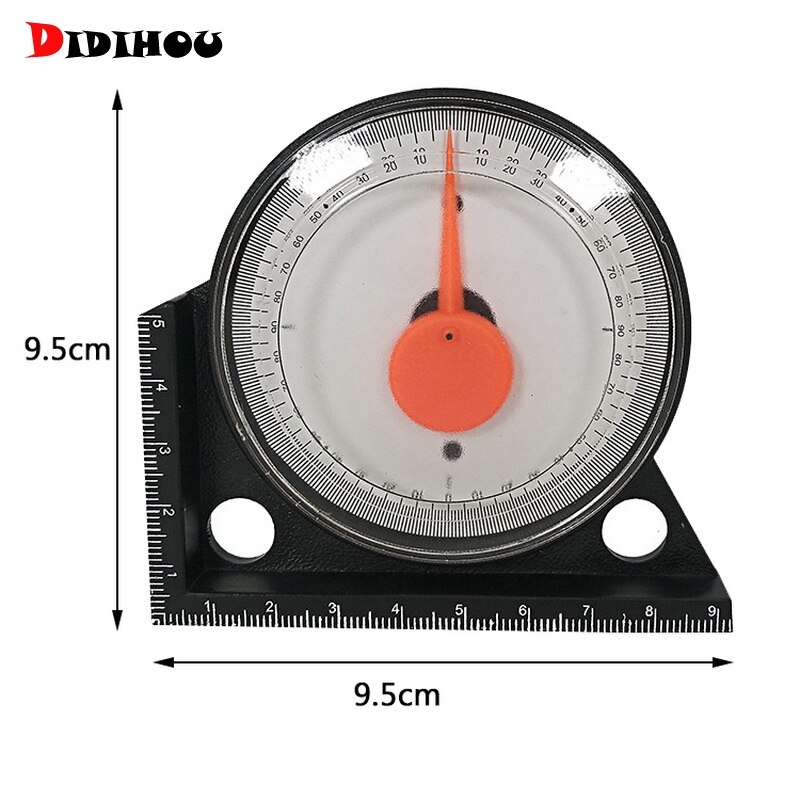 Slope Inclinometer Angle Finder Protractor Tilt Level Meter Clinometer With Magnetic Base Slope Measuring Tools