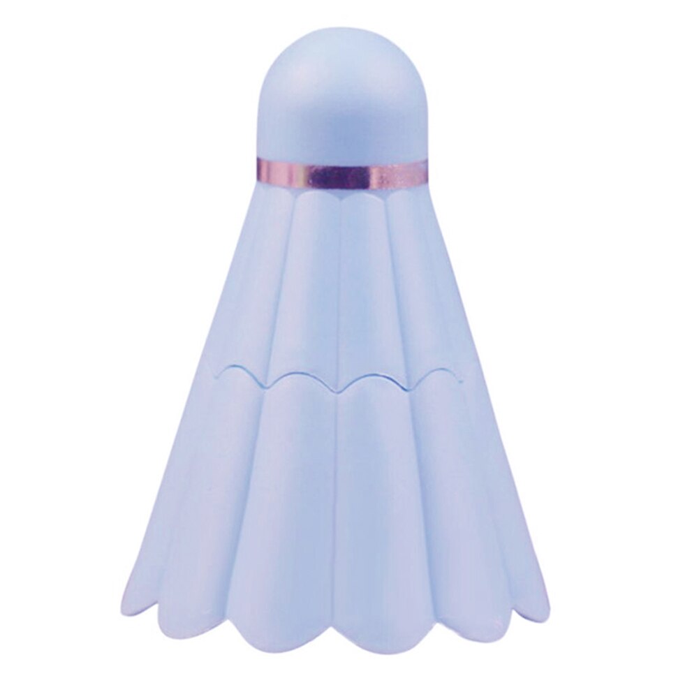 Badminton Shape Mini Portable USB Charging Outdoor Handheld Summer Cooling Fan: Blue