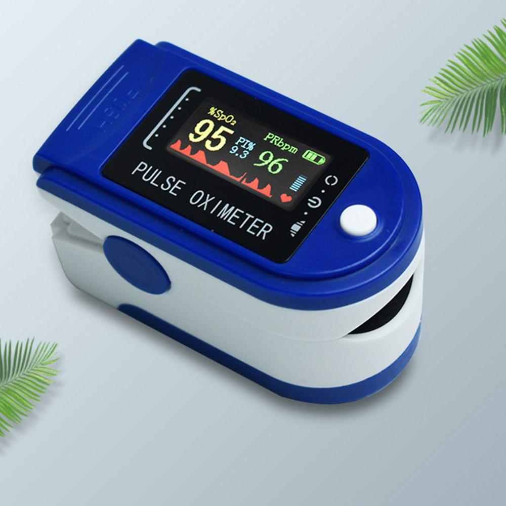 Draagbare Vinger Pulsoxymeter Bloed Zuurstof Hartslag Vinger Clip Monitor SpO2 Oxymetrie Monitor Digitale Vinger Oximeter