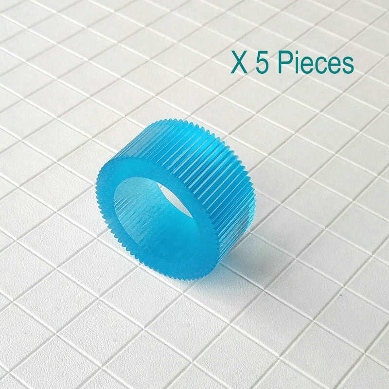5 stück gummi-rollenaufnehmer 019-11806 passend für giso  gr 271 273 373 1700 1710 1750 2000 2700 2710 2750 3700 3710 3750 3770 3790