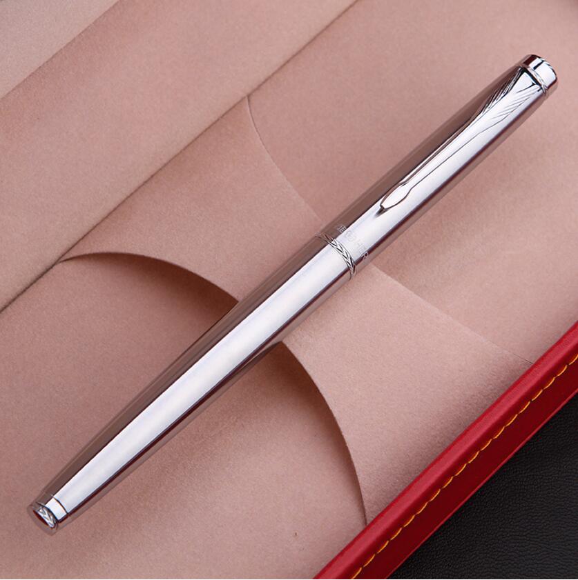 Originele Hero 200 Luxe Zakelijk Schrijven Inkt Vulpen Doos Verpakking Schrijven Pen 14K Gold pen