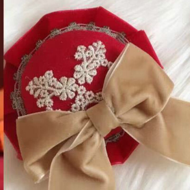 Clips de cheveux pour filles espagnoles | , faites à la main, nœuds de cheveux de bébé filles, bandeau bébé, accessoires pour cheveux de douce: Rouge