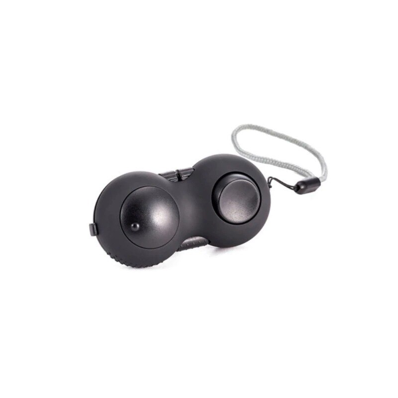 Pulsanti antistress pad controllore portatile decompressione fatica portachiavi a sgancio rapido giocattolo