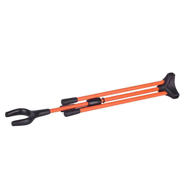 Recurve Bow Stand Foldable Universal Adjustable Black/white/blue/orange/pink: Orange