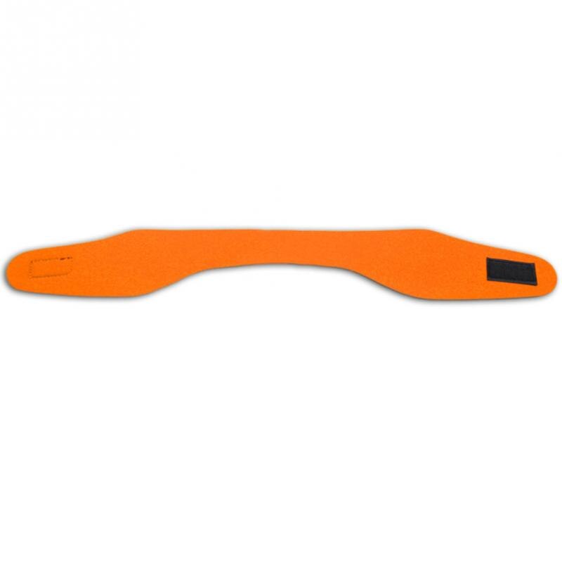 Kvinner menn voksne barn svømming justering bading yoga vanntett øre hårbånd pannebånd beskytter vannsport neopren pannebånd: Oransje / M