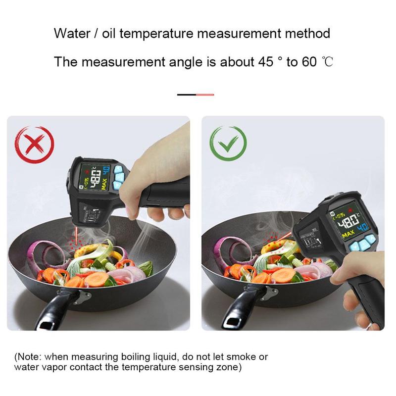 Thermometer infrared thermometer industrial infrared electronic thermometer automotive goods
