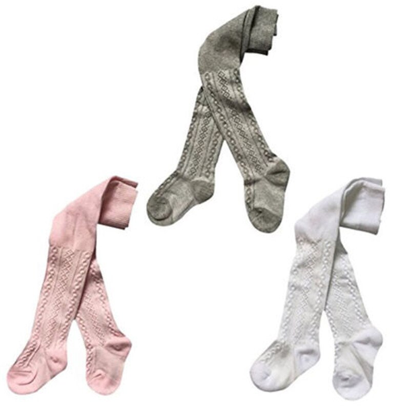 Bambino Della Ragazza Sheer Slim Fit Collant Calze e Autoreggenti 3 Coppie Lungo Morbido Cotone Calzamaglie Autunno Inverno Del Bambino Della Ragazza A Vita Alta Calzamaglie piede pieno