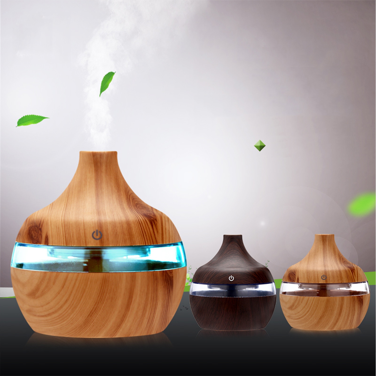 Led Aroma Aromatherapy Humidifier Portable Air Aroma Essential Oil Diffuser Air Purifier For Home Nawilzacz Powietrza