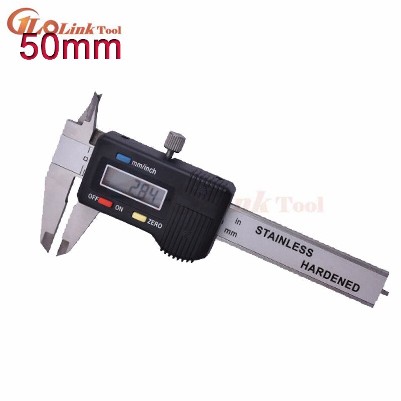Industrial level metal case Stainless Steel Digital Caliper 0-50mm 0-150mm 200mm 300mm Electronic slide caliper micrometer gauge: 0-50mm digital