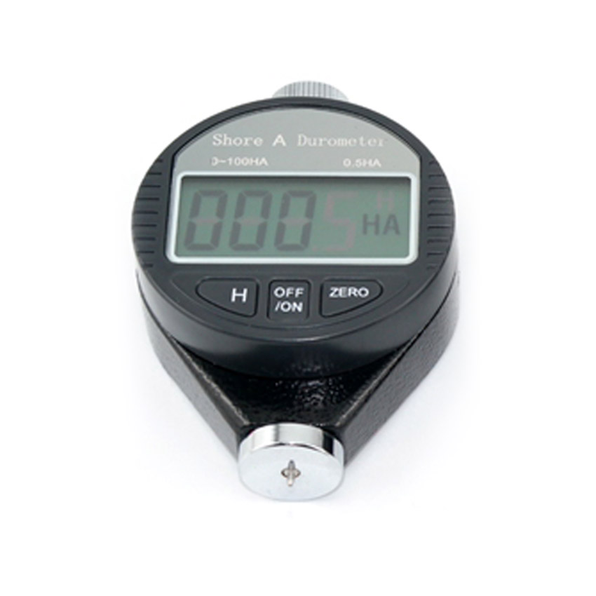 LCD Display Digital 3 Type Hardness Tester Meter Durometer Rubber Sponge Plastic Digital Hardmeter With Data Output Interface