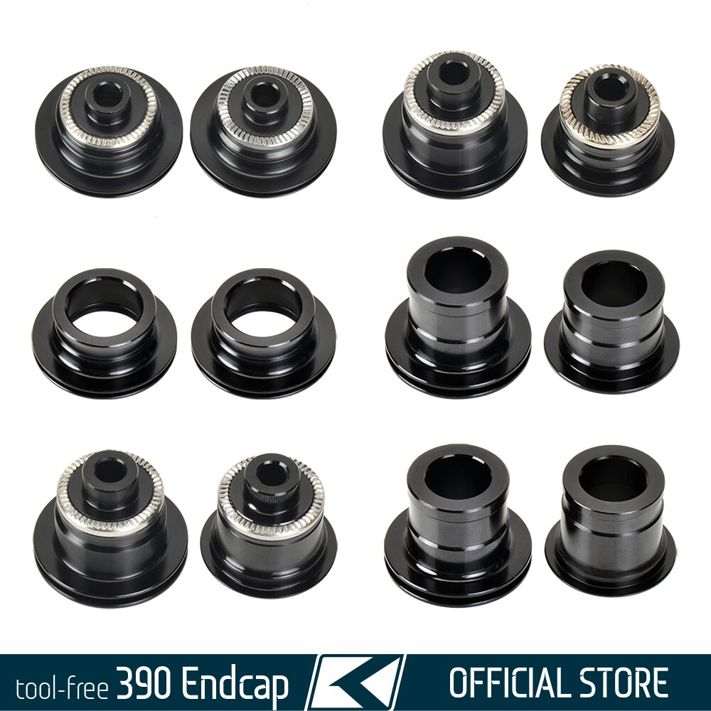 Koozer MTB Hub Tool-free Endcap For XM390 Repair Parts 9x100 QR 10x135mm 15x100 TA 12x142 141 12x148 Boost THR Converter Adapter
