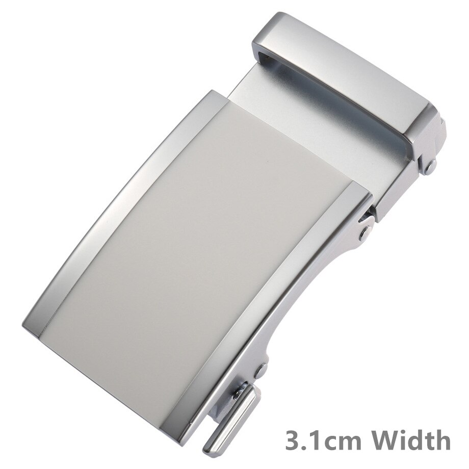 3,1-3,2 cm Rachet Gürtel Schnallen Zink-legierung Klicken Gürtel Schnalle Kopf Geeignet 3-3,1 cm breite Lochlosen Automatische Gürtel B987