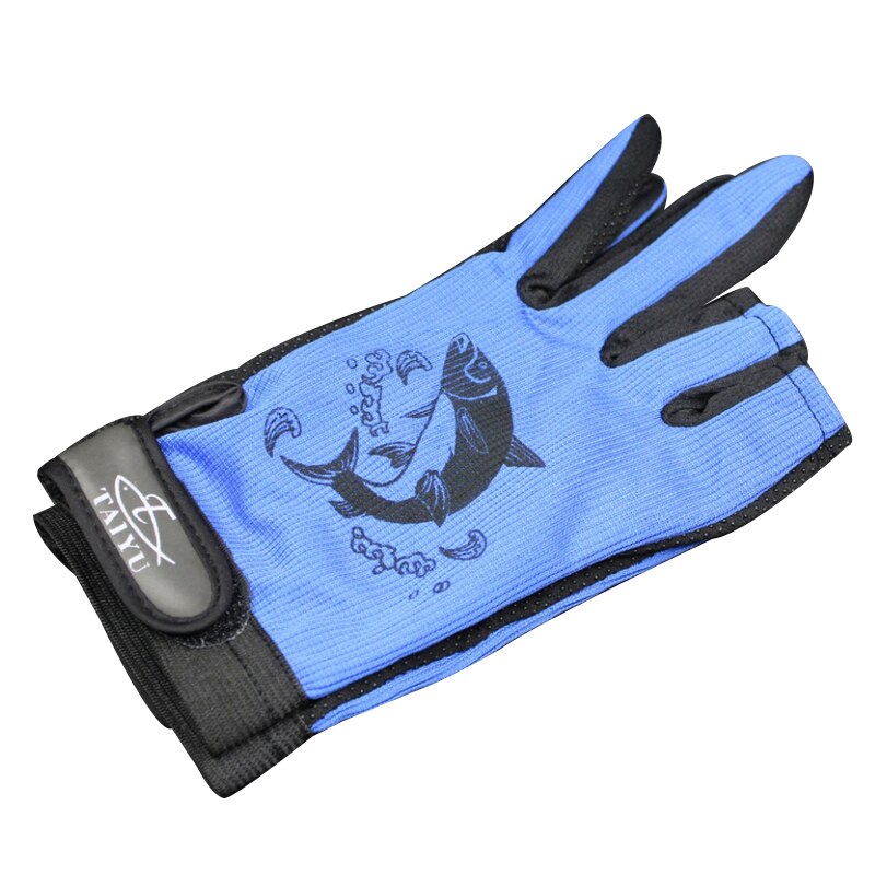 Duurzame antislip 3- vinger vishandschoenen waterdichte jachthandschoenen guantes de pesca protect luva pesca