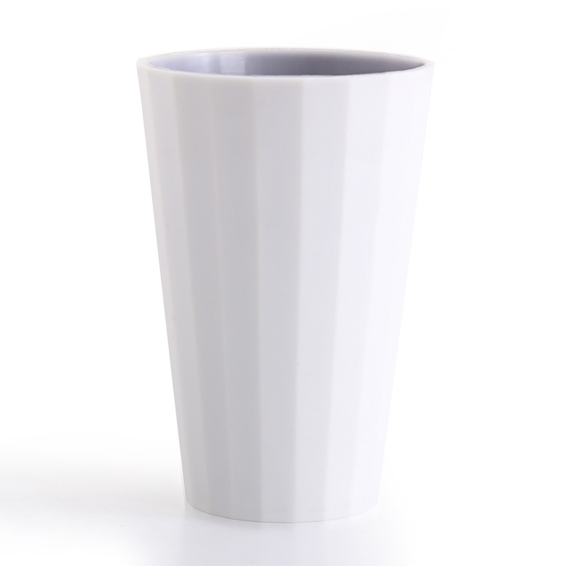 Pp materiale tandbørsteholdere vasker drikke nordisk stil plastkop hjem badeværelse letvægts tandkrus 400/300ml: 4