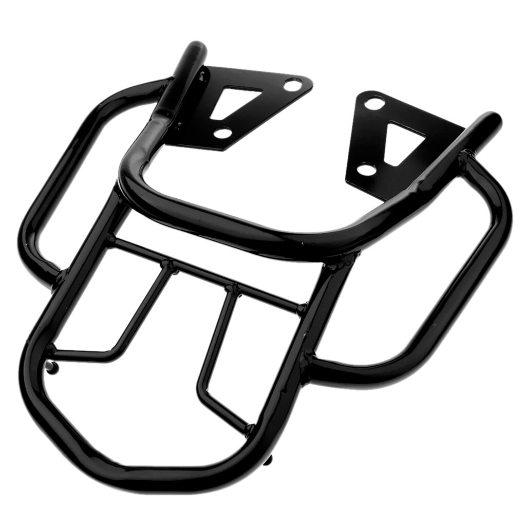 Sissy bar ryggstøtte bagasjestativ erstatning for honda grom msx 125 msx 125: Svart