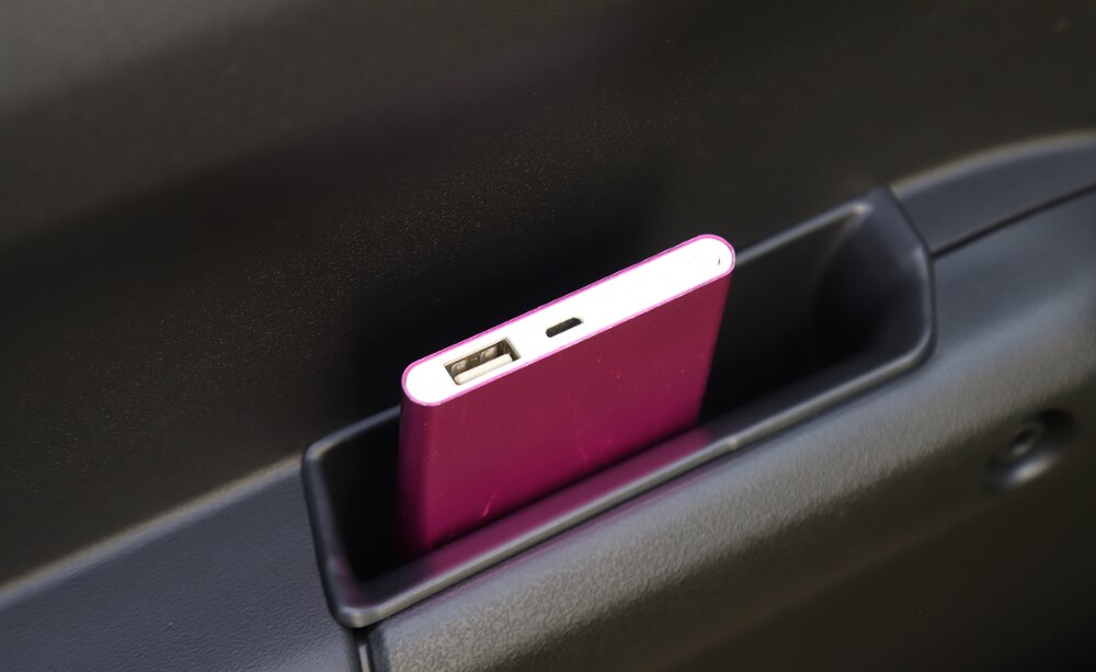 Jimny ABS car Front Interior Door Side Storage Box, Grab Tray Passenger Storage Tray Organizer Grab Handle Box for Jim