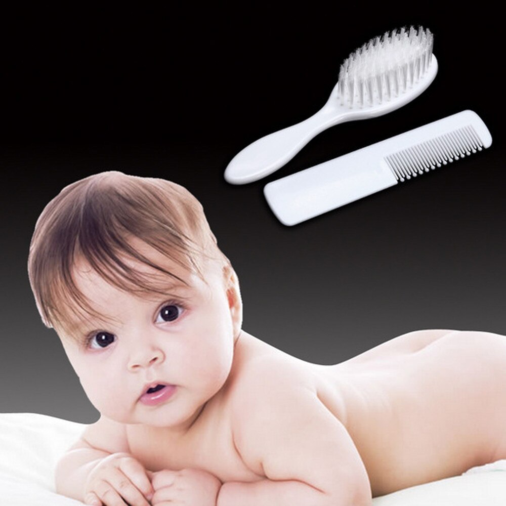 ABS Baby Haarborstel Pasgeboren Haar Borstel Zuigeling Kam Hoofd Massager