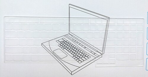 Keyboard Cover Protector Skin For Lenovo Thinkpad L580 L590 T15 E15 Notebook T590 Keyboard Film Protective Film 15.6-inch: type1