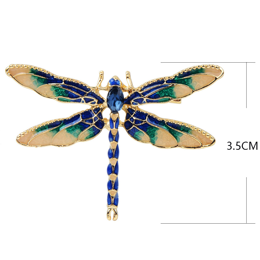 Butterfly Brooch Scarf Buckle Clip Women Beautiful Rhinestone Brooch Jewelry For Women Accessories: Platinum Plated