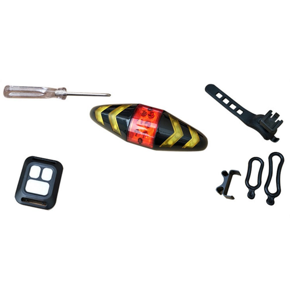 Fiets Steering Lights Draadloze Afstandsbediening Mountainbike Achterlichten Rijden Lichten Knipperen Smart Achterlichten: Default Title