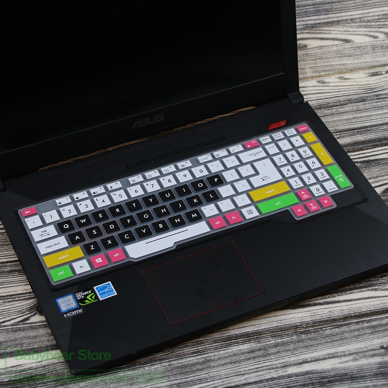 For Asus TUF Gaming FX505 fx505ge FX505DV FX505G FX 505 GD DT GM FX505GM FX505GD fx505DT 15.6&#39;&#39; laptop keyboard cover protector: candyblack