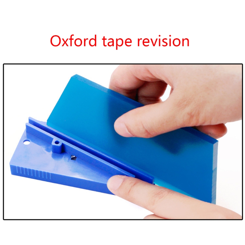 Plastic Hard Card Scraper Car Squeegee Sharpener Repair Tool Window Tint Tool Sharpening Smoothing Edges Car Wrap Tool