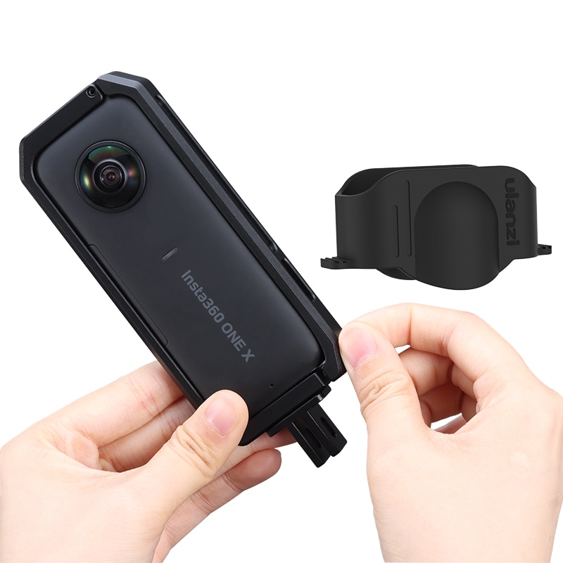 Ulanzi Aluminum Metal Protective Case Cage for Insta360 One X - Frame with Lens Cap Kit