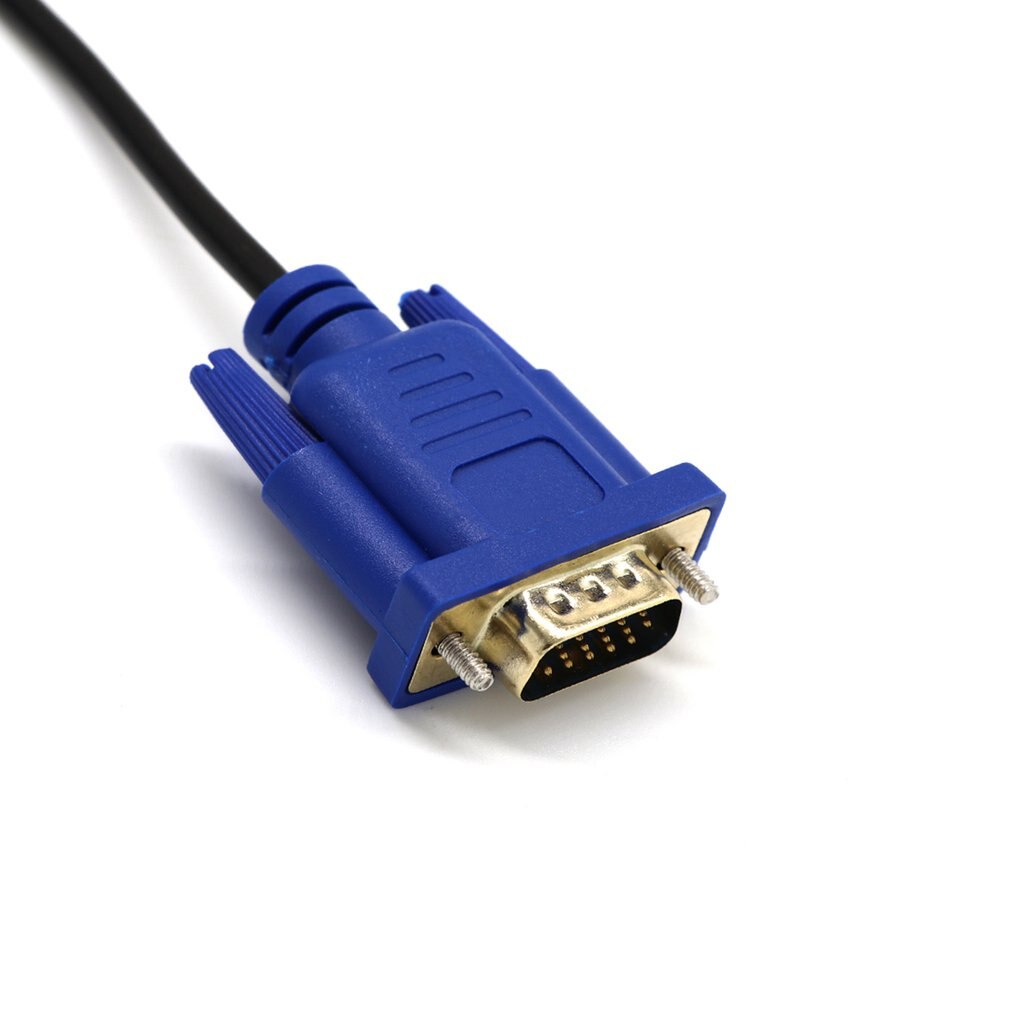 1m hdmi till vga d-sub male video av adapter converter hdmi kabel för hdtv pc datorskärm för pc laptop tv