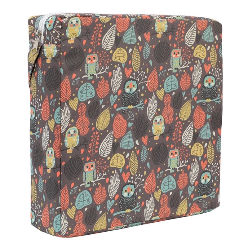 Vierkante stoelverhoger eetkamerstoel wasbaar dik kussen voor kinderen baby dxad: 5-5