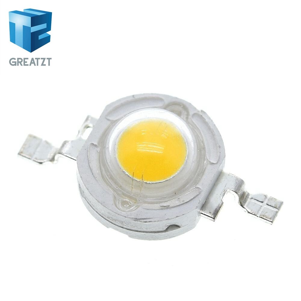 10 Stks/partij Led 1W 100-120LM Led Lamp Ic Smd Lamp Daglicht Wit/Warm Wit High Power 1W Led Lamp Kraal