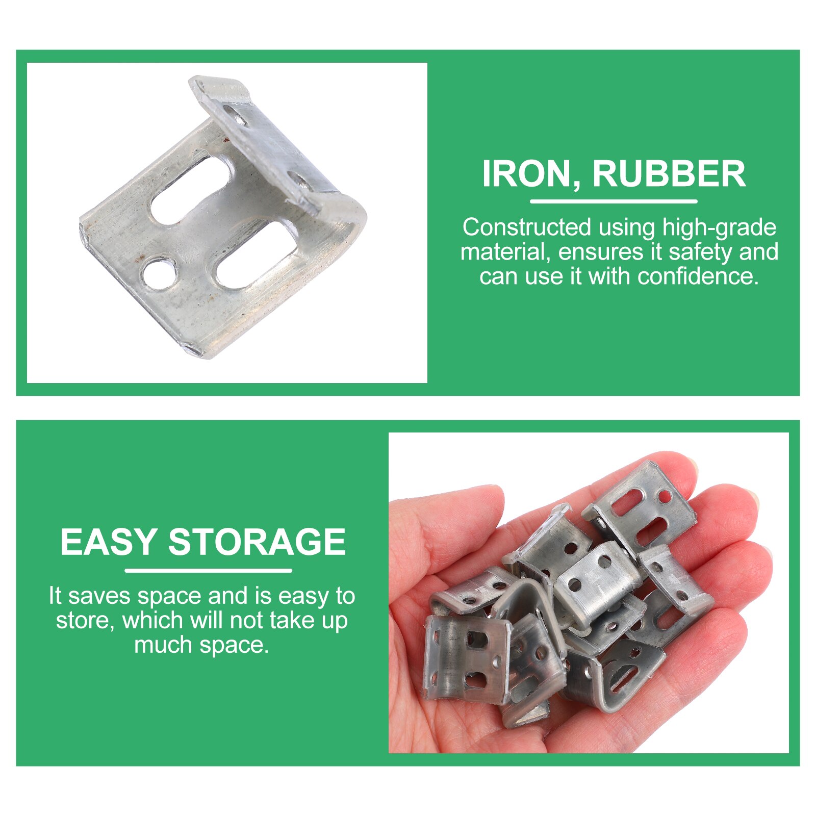 100 Stuks Lente Clip Licht Goede Stevige Veilig Mooi Reparatie Clip Clips Sofa Clip Voor Sofa