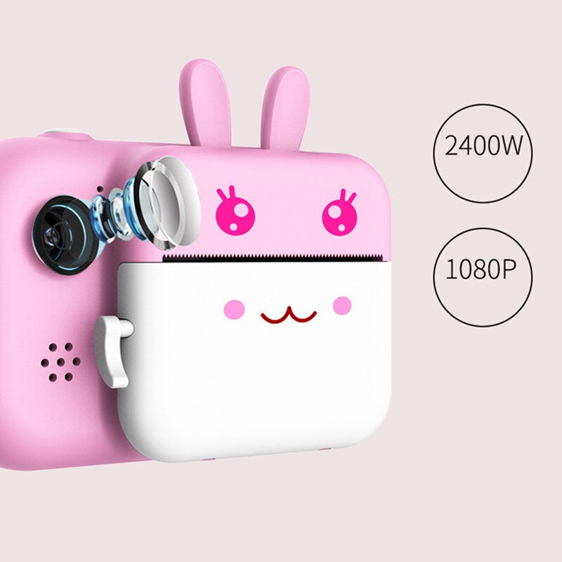 Thermische printer draagbare mini pocket thermische fotoprintcamera fotoprinter voor kinderverjaardag