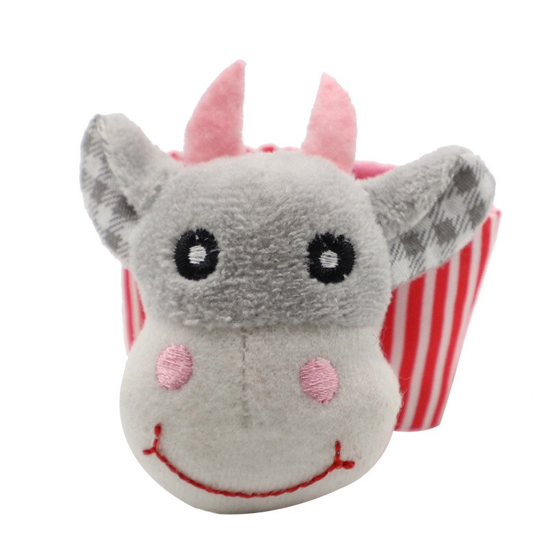 1 Pcs Leeuw Baby Rammelaar Speelgoed Tuin Bug Pols Rattle And Foot Sokken Dier Leuke Cartoon Baby Sokken Rammelaar Speelgoed: Groen