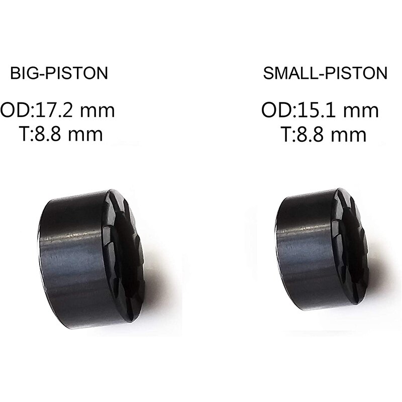 Kit de pistão de freio a disco hidráulico para bicicleta, para shimano m640 m810 m820 m7120 m8120 m9120 pinça de freio