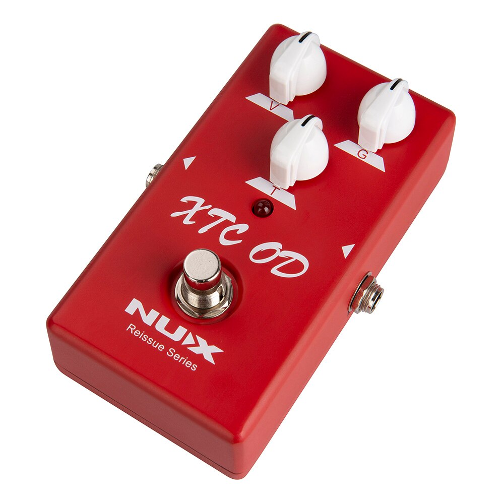 NUX XTC OD Overdrive Sound Effects Pedal Guitar Processsor Rich Harmonics Fast Response Effect for Electric Guitar Accessories
