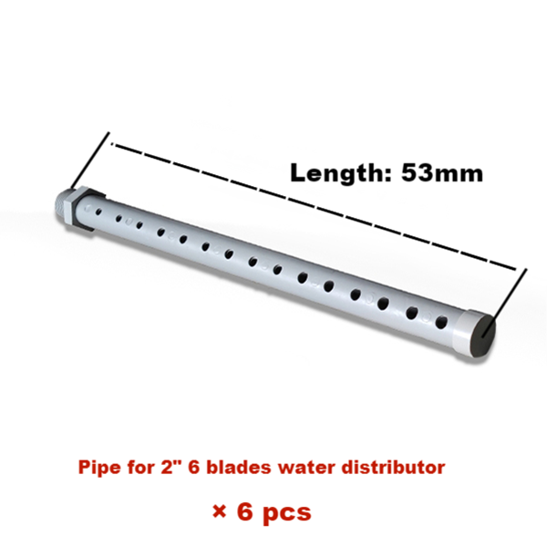 Tour de refroidissement ABS, tête d&#39;arrosage, distributeur d&#39;eau rotatif, pièces de rechange avec tuyau de Distribution d&#39;eau