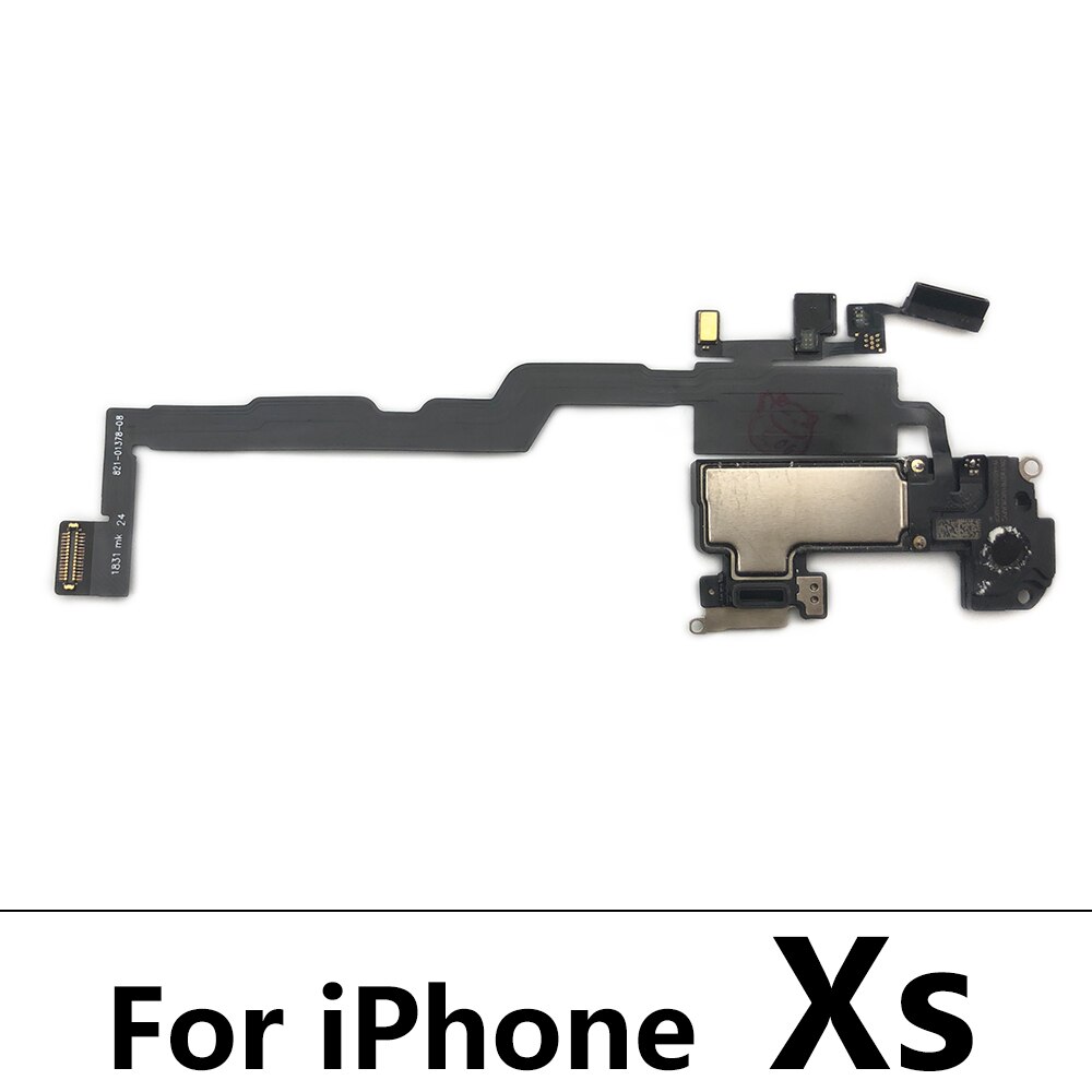 Original Ear Earpiece Flex For Iphone X XR XS 11 Pro Max Proximity Light Sensor Sound Earphone Speaker Flex Cable Assembly: XS