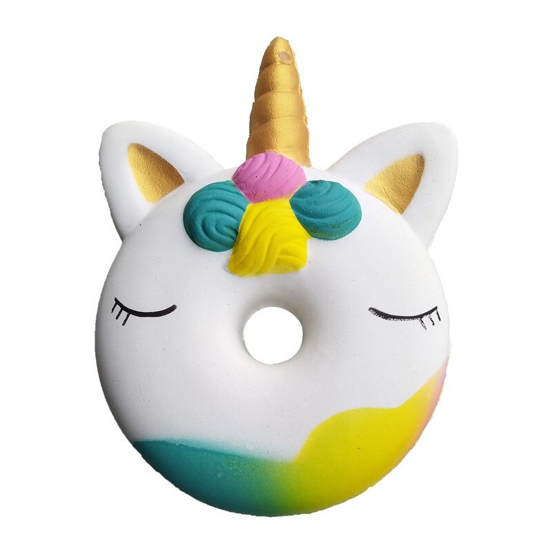 Gigante Unicorno Bambola Squishy lentamente sale Pegasus giocattolo del telefono mobile con decompressione allevia lo stress sollievo: White unicorn1pcs