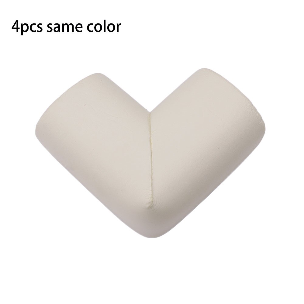 4 Uds protectores para las esquinas de las mesas Escritorio de seguridad para niños Borde de parachoques cubierta de cojín de esquina Protector suave bordes de los muebles protectores de esquina