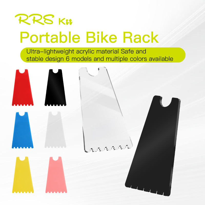 Support de vélo Portable pour Brompton, réglage, nettoyage, réparation, accessoires de vélo de montagne, Support en acrylique transparent