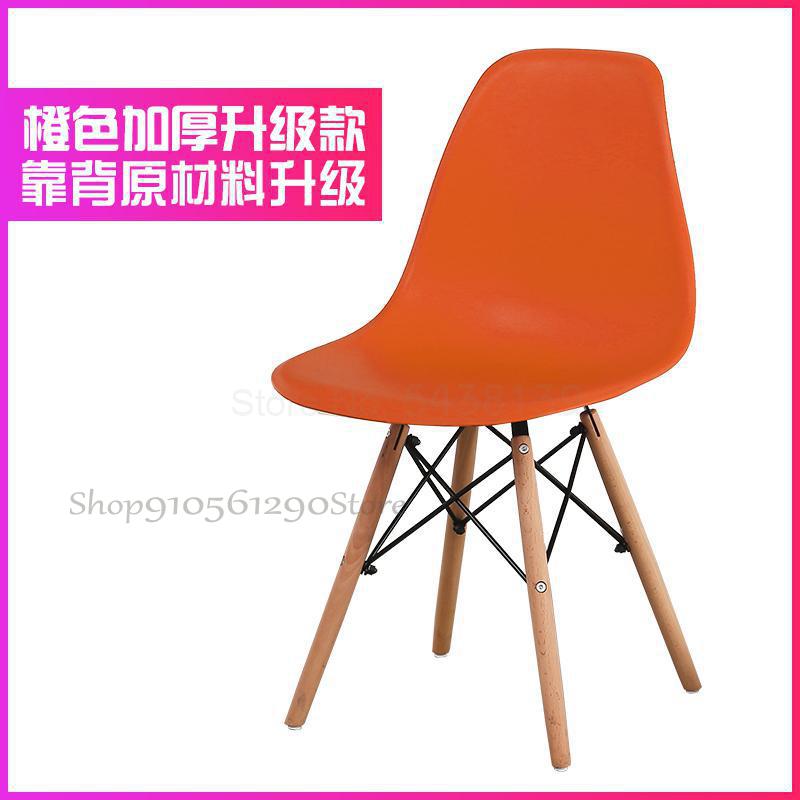 1000 silla nórdica simple ins wind home estudiante holgazán respaldo escritorio taburete simple Ims Silla de comedor: Old farmer   18