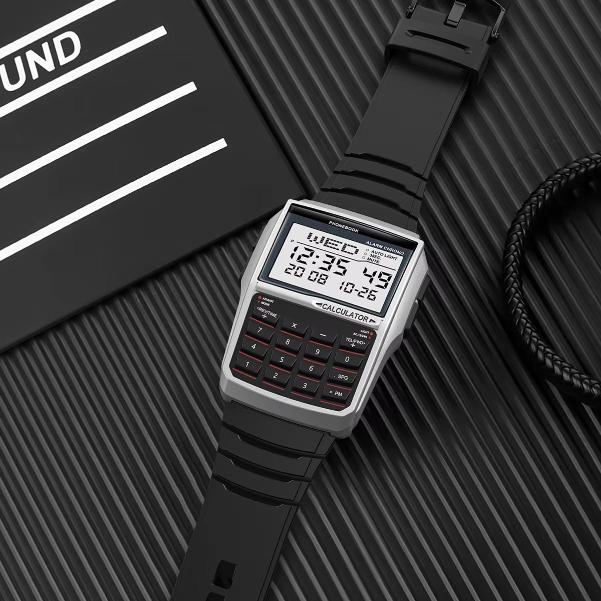Multifunctional Men's Calculator Watch Luxury LED ... – Grandado