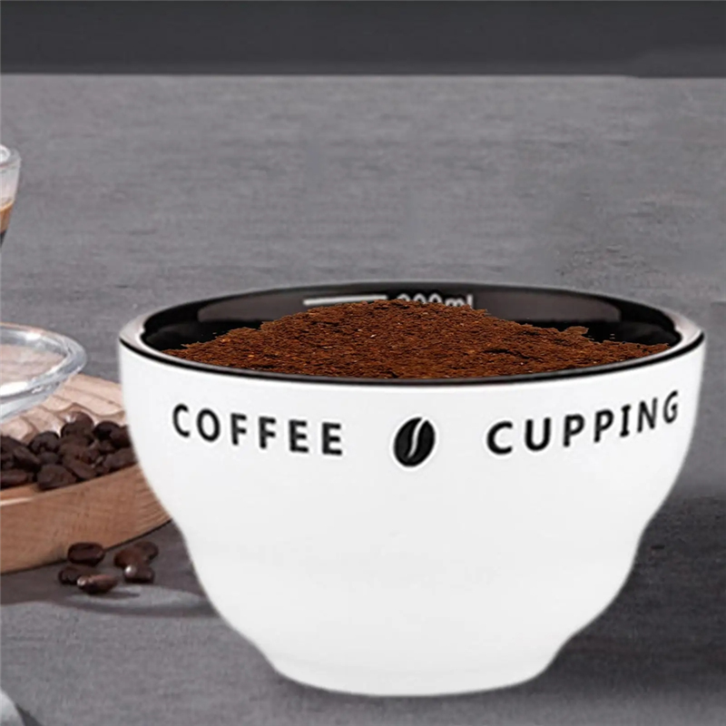 Taza de café A19F, taza medidora de 200Ml apilable con escala, tazón de degustación de café, taza medidora de café: Default Title