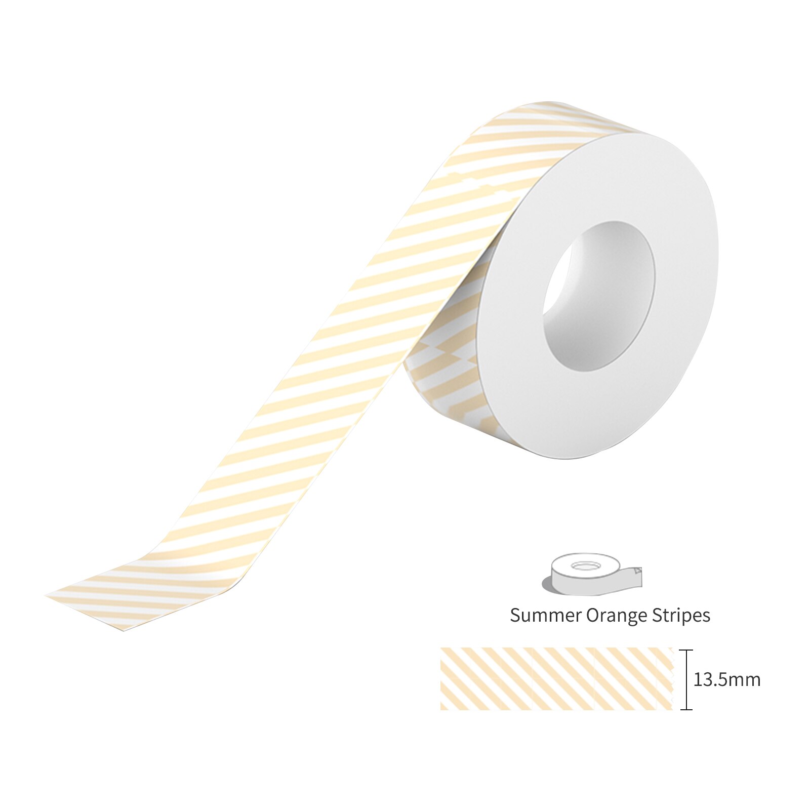 14 Options Label Paper Cute Pattern Sticky Tape Paper Name Price Barcode Sticker Waterproof for PeriPage L1 Mini Pocket BT Label: black