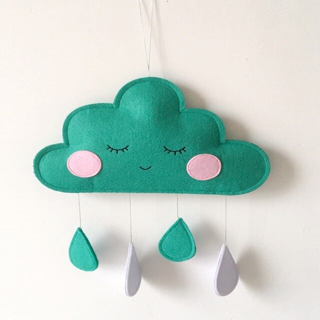 eins Stil Wolke Baby Fotografie Requisiten Baby Zimmer Dekoration Requisiten für Fotografie Zubehör Baby Mädchen Jungen Zimmer Dekor: Rose verrotten