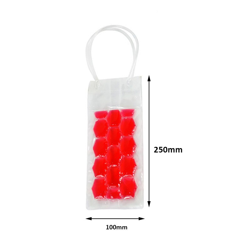 Portable Liquor Ijskoude Tool Rapid Wijn Fles Diepvries Zak Pvc Chilling Koeler Ijs Zak Bier Cooling Gel Houder carrier: G213897