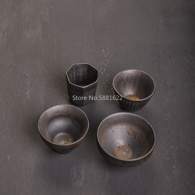 Tazas de té japonesas de cerámica, taza de té chino, taza de porcelana, taza de Kung Fu chino