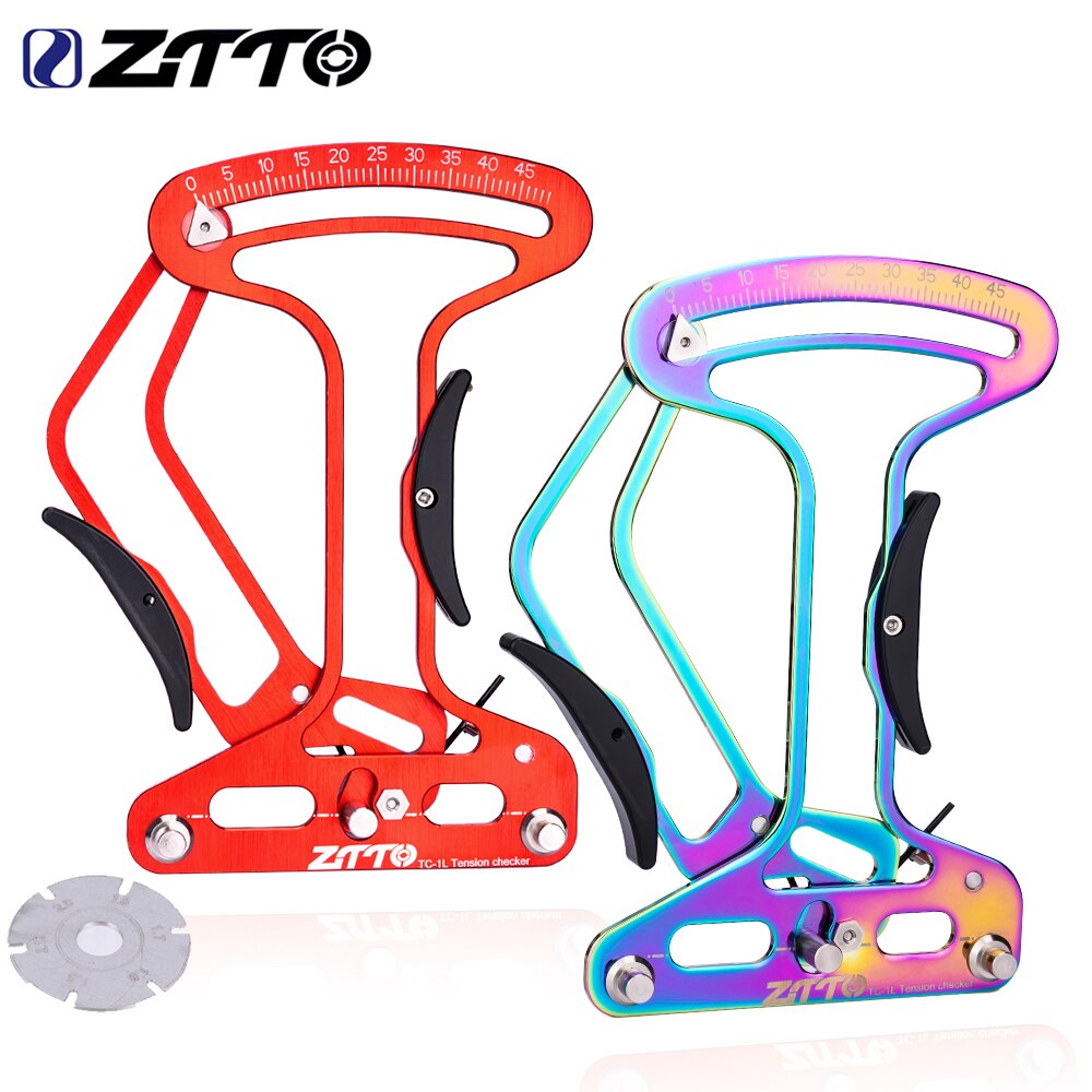 ZTTO Ultralight Bicycle Spoke Tension Meter Tool For MTB Road bike Wheel Spokes Builder Repair Checker Indicator Accurate Tool